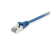 Equip Cat.6 S/FTP Patch Kabelis, 0,5m, Zils