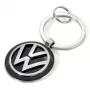 Atslēgu gredzens TROIKA VW VOLKSWAGEN KEYRING Melns Sudrabs Metāls 37x74x7mm