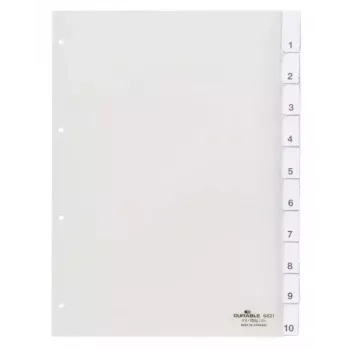 Ciparu tabulācijas indekss Durable 6821-19