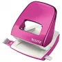 Leitz NeXXt WOW 5008 metāla caurumotājs 2 caurumi / 30 loksnes, rozā, balts