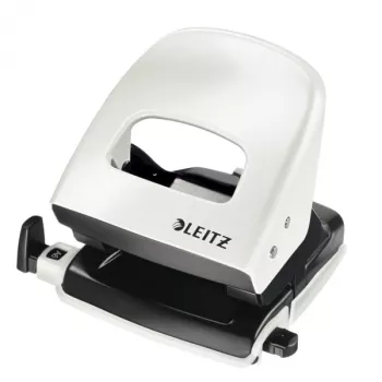 Leitz WOW 5008 metāla caurumotājs 2 caurumi / 30 lapas, balts