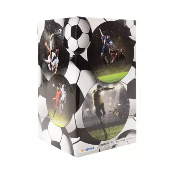 HERMA Stifteköcher Fussball 19732 - Pildspalvu/Zīmuļu turētājs futbols