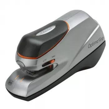 Rexel Optima Grip elektriskais skavotājs EU, 20 loksnes, Melns, Sudrabs