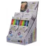 Marķieru komplekts WEDO 252 6 krāsās (melns, zils, zaļš, fuksīns, violets, dzeltens)