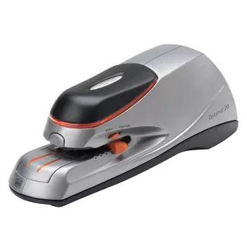 Rexel Optima 20 elektriskais skavotājs, 20 lapas, melns, oranžs, sudrabs, 788 g, 292 mm, 143 mm, 175 mm
