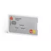 Durable 890319 Biznesa kartīšu turētājs caurspīdīgs ar RFID aizsardzību