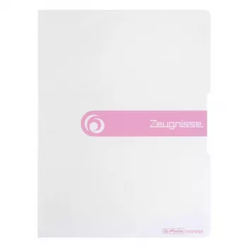 Herlitz Zeugnisse dokumentu mape A4, polipropilēns, balta