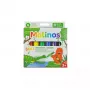 Crayon Malinos 301036 6 gab. Daudzkrāsains Melns Zils Zaļš Sarkans Violet Dzeltens