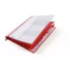 Mapes vāks Durable 255503 caurspīdīgs sarkans 5 gab.