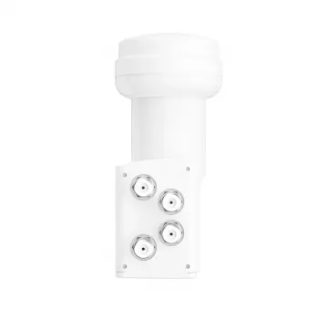 Hama 00205377 LNB (Low Noise Block) ar zemu trokšņa līmeni, balts