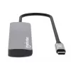 Manhattan USB-C Dokstacija ar Karšu Lasītāju, 7 Porti: Ethernet, HDMI, USB-A (x3) un USB-C (x2), ar 100 W Power Delivery
