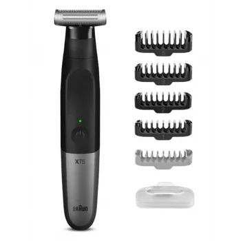Braun XT5100 Matu griezējs un bārdas trimeris, melns, sudrabs