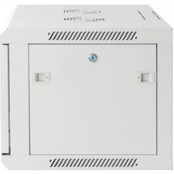Intellinet 19 collu tīkla skapis - sienas stiprinājums (standarta), 6U, 600mm dziļš, pelēks, salikts, max 60kg, piemērots arī lietošanai uz galda vai grīdas, lietderīgais dziļums 500mm, metāla un stikla durvis, aizmugurējais panelis, noņemami sāni, sienas