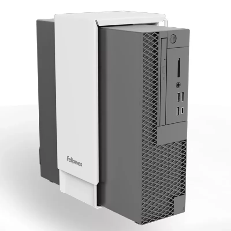 Fellowes 100136876 CPU turētājs zem galda Balts