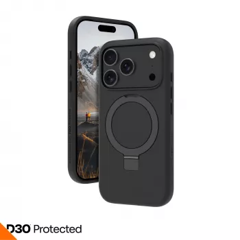 dbramante1928 Iceland Ultra D3O MS Kick vāciņš iPhone 17 Pro Melns