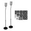 Hama 00220882 skaļruņu statīvs grīdai Melns