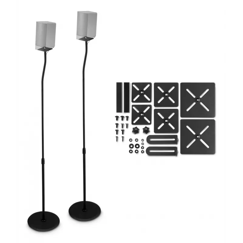 Hama 00220882 skaļruņu statīvs grīdai Melns