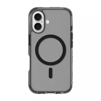 Macīgs LAUT CRYSTAL MATTER X maciņš iPhone 16 Monochromatic Black