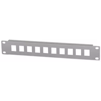 Intellinet Patch Panel, Tukšs, 10 collu, 1U, 10 Portu, Pelēks
