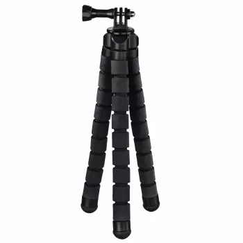 Hama Flex statīvs viedtālrunim / action kamerai, 3 kājas, melns, 26 cm