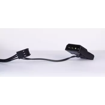 Datora ventilators Inter-Tech L-12025 12 cm Melns Zaļš
