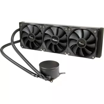 INTER-TECH B-360 — All-in-one šķidruma CPU dzesētājs ar 120 mm ventilatoru, hidraulisko gultni, melns