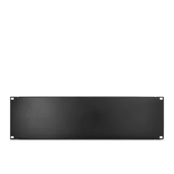 Aklais panelis Inter-Tech 88887270, 3U, melns RAL 9005
