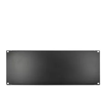 Aizpildījuma panelis Inter-Tech 88887271, 4U, melns RAL 9005, 19 inch skapjiem