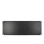 Aizpildījuma panelis Inter-Tech 88887271, 4U, melns RAL 9005, 19 inch skapjiem