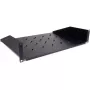 Plaukts Inter-Tech 88887345 19 inch 350 mm melns