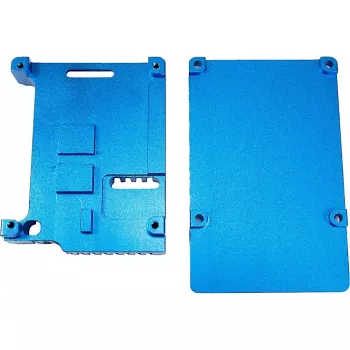 Korpuss Inter-Tech 88887360 Raspberry Pi 86x56x23mm Zils