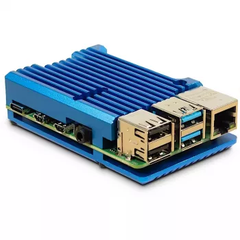 Korpuss Inter-Tech 88887360 Raspberry Pi 86x56x23mm Zils