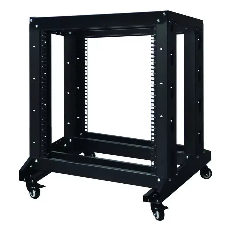 Brīvstāvošs statīvs Inter-Tech SRB-6612 12U Melns 400kg