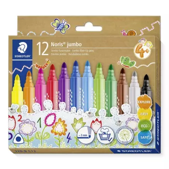 Filtspalvīši Staedtler Noris jumbo 328-B 12 gab.