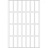 Daudzfunkciju etiķetes HERMA 13x40 mm baltas Movables/noņemamas papīra matētas 896 gab.