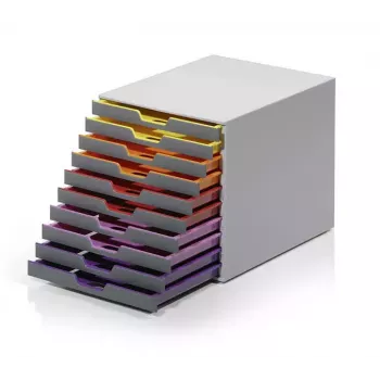 Durable VARICOLOR 10 plastmasas daudzkrāsaina C4 mape