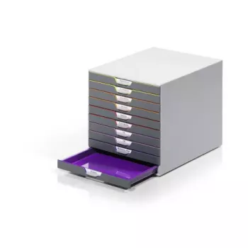 Durable VARICOLOR 10 plastmasas daudzkrāsaina C4 mape