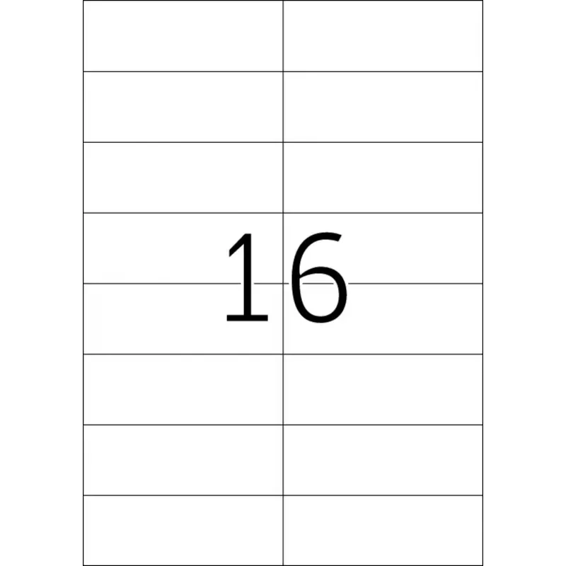 HERMA Labels Premium A4 105x37 mm pašlīmējošās printera etiķetes