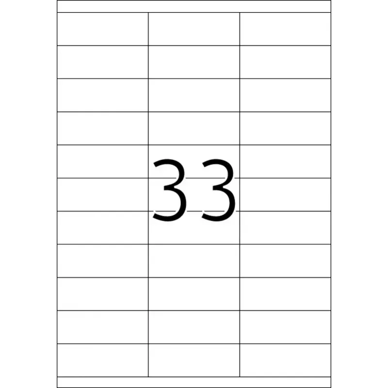 Pašlīmējošās printera etiķetes HERMA Labels Premium A4 70x25,4 mm