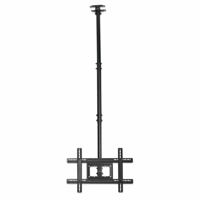 Manhattan griestu stiprinājums TV un monitoriem, 37-65 collas, regulējams augstums 70-157 cm, VESA 200x200-600x400mm, līdz 50 kg