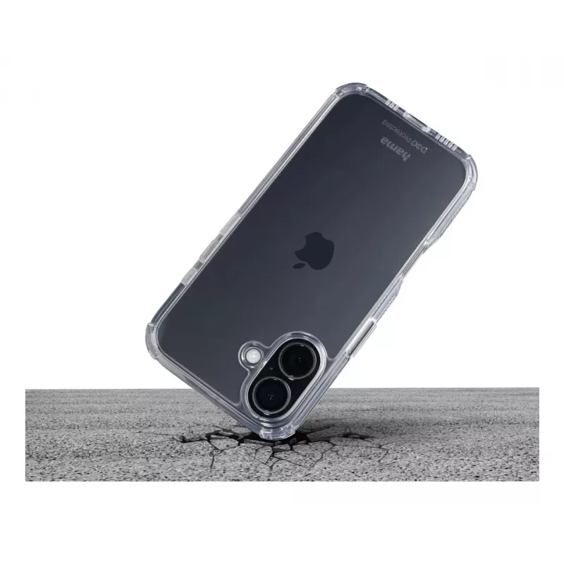 Hama Extreme Protect vāciņš Apple iPhone 16e 15.5 cm (6.1 inch) Caurspīdīgs