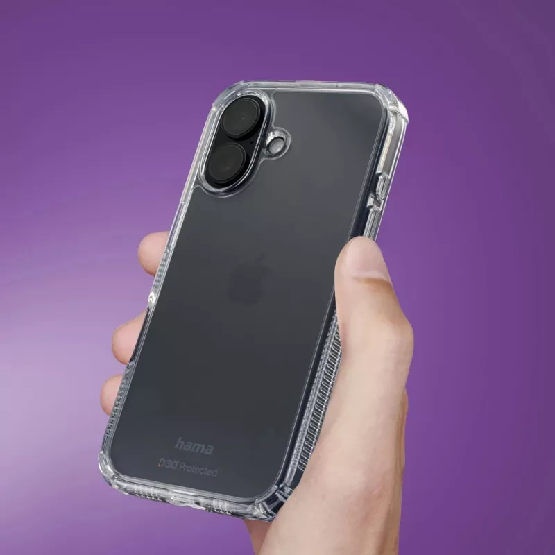Hama Extreme Protect vāciņš Apple iPhone 16e 15.5 cm (6.1 inch) Caurspīdīgs
