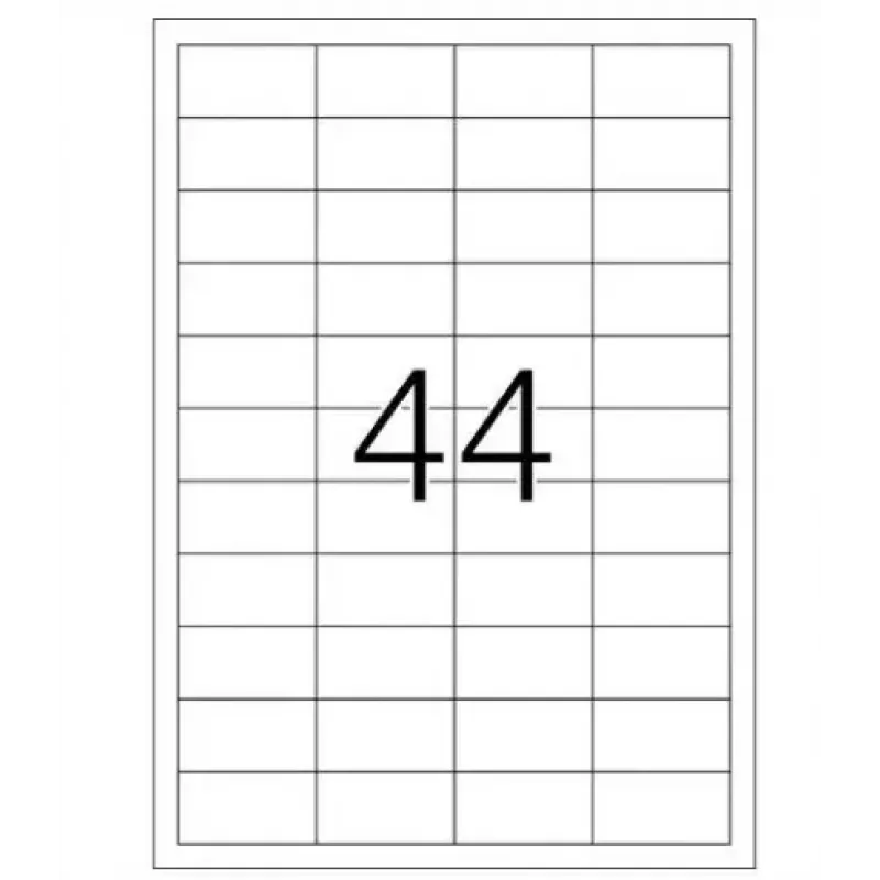 Pašlīmējošā printera etiķete HERMA 4581, A4, 440 gab.
