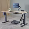 Fellowes 100136875 CPU turētājs zem galda, melns