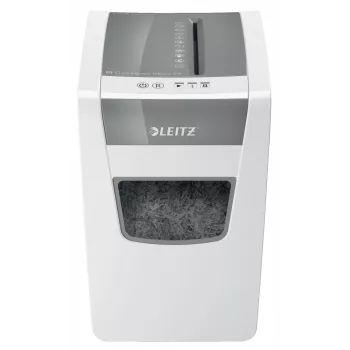 Leitz IQ Slim Home Office Papīra Smalcinātājs P4, Šķērsgriezuma smalcināšana, 22 cm, 4 x 28 mm, 23 L, 10 lapas, 58 dB
