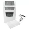 Leitz IQ Slim Home Office Papīra Smalcinātājs P4, Šķērsgriezuma smalcināšana, 22 cm, 4 x 28 mm, 23 L, 10 lapas, 58 dB