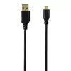 Hama 0,75m USB 2.0 A uz Micro-USB B kabelis, melns