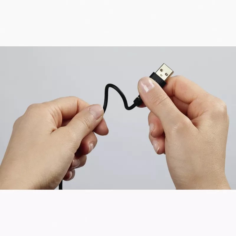 Hama 0,75m USB 2.0 A uz Micro-USB B kabelis, melns