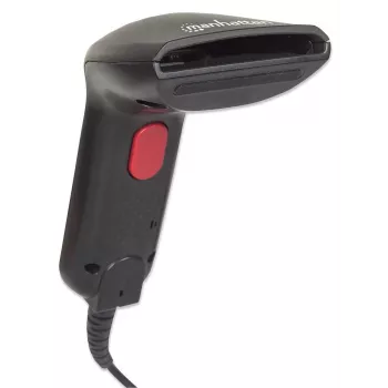 Manhattan CCD kontaktroku svītrkodu skeneris, USB, 60mm skenēšanas platums, kabelis 152cm, maksimālā apkārtējā gaisma 5000 luksu (saules gaisma), melns, trīs gadu garantija