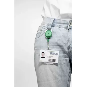Durable 832707 nozīmīšu spole ar metāla klipsi, zila